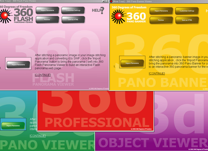 360 Developer Suite Screenshot